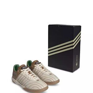 Wales Bonner Men's Samba White & Tan Leather Sneakers for Adidas - 11.5 - NIB